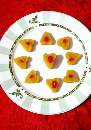 A picture of Mango Sheera Hearts.