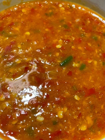 Langkah Gampang Membikin Resep Sambal Cocolan / Sambal Nasi Hainam yang Uenak Anti Ribet, Sempurna