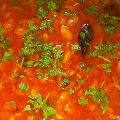 A picture of Birda.... A tempting Marathi cuisine.