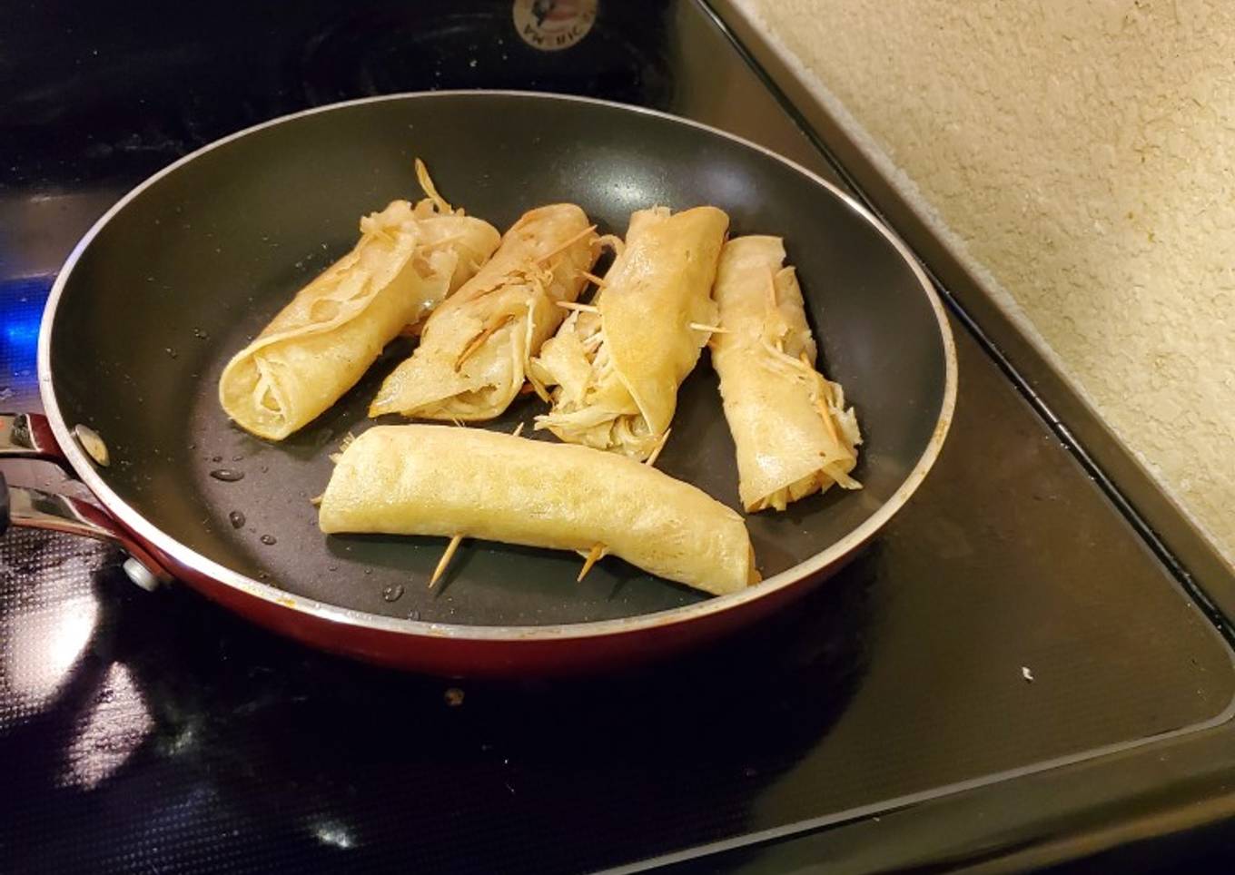 Flautas de pollo