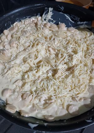 Foto resep Spaghetti Cream Sauce