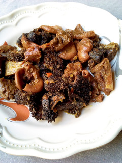 Soyayyen kayan ciki ainihin hoton girkin