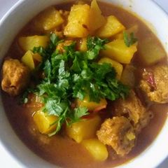 A picture of Aalu soyabean.