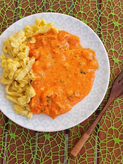 Bakonyi gombapaprikás recept fotója