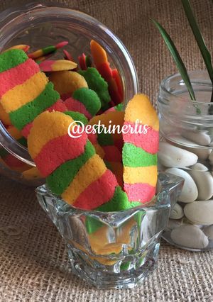Foto resep Lidah kucing rainbow anti gagal