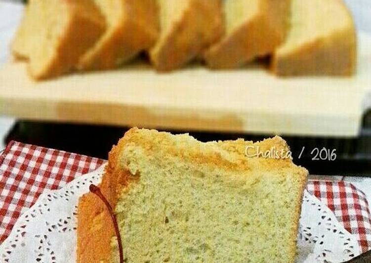 Chiffon cake gula jawa