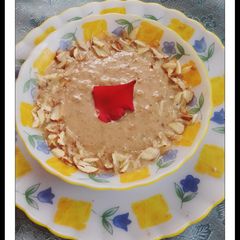 A picture of Rose jam pudding.