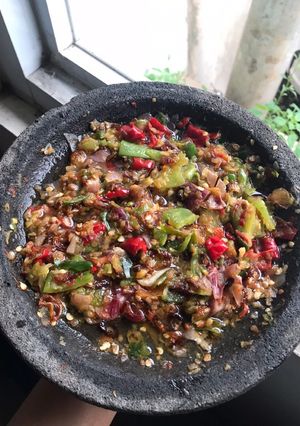 Foto resep Sambal Campur Bawang Goreng