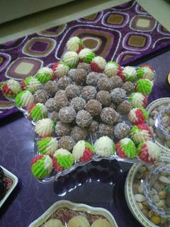 صورة لوصفة كرات جوز الهند