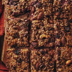A picture of Fruity Granola Flapjacks.