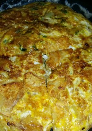 Una foto de Tortilla de papas