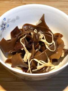 涼拌木耳 的食譜成品照片