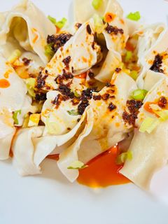 Foto resep Pangsit rebus chili oil