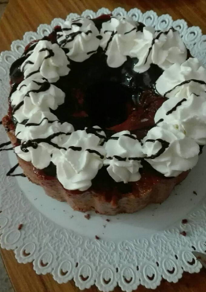 Una foto de Pudin de capuchino y chocolate