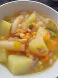 Menestron de porotos de soja