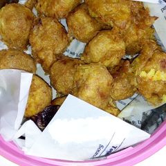 Yam balls A picture of Yam balls.