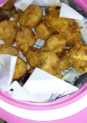 A picture of Yam balls.