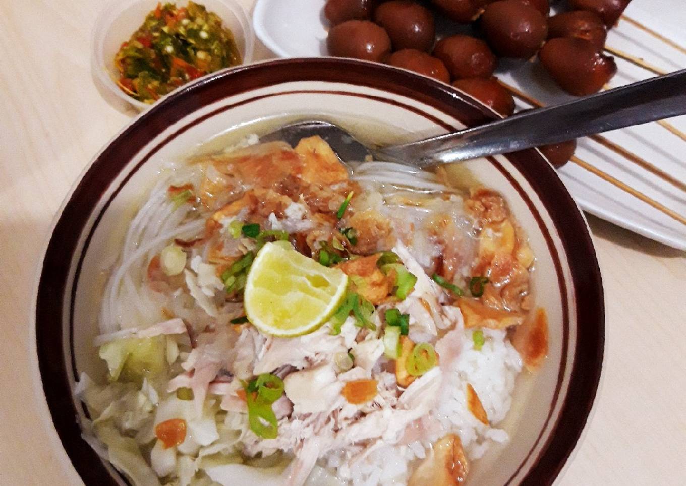 Resep Soto ayam semarang Anti Gagal