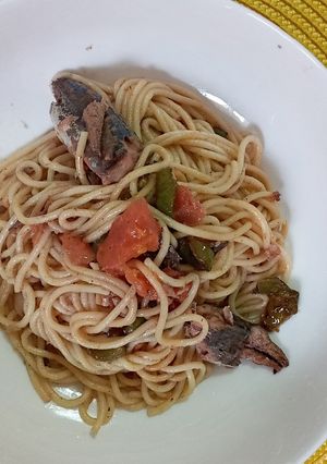 Une photo de Pâtes à la sardine