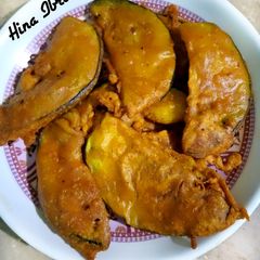 A picture of Baingan pakorhay.