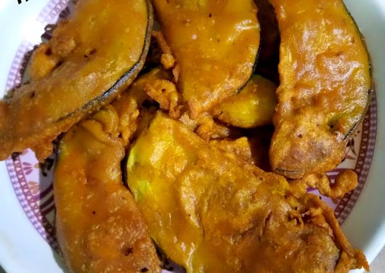 Steps to Prepare Quick Baingan pakorhay