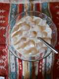Litchi in Malai Milk