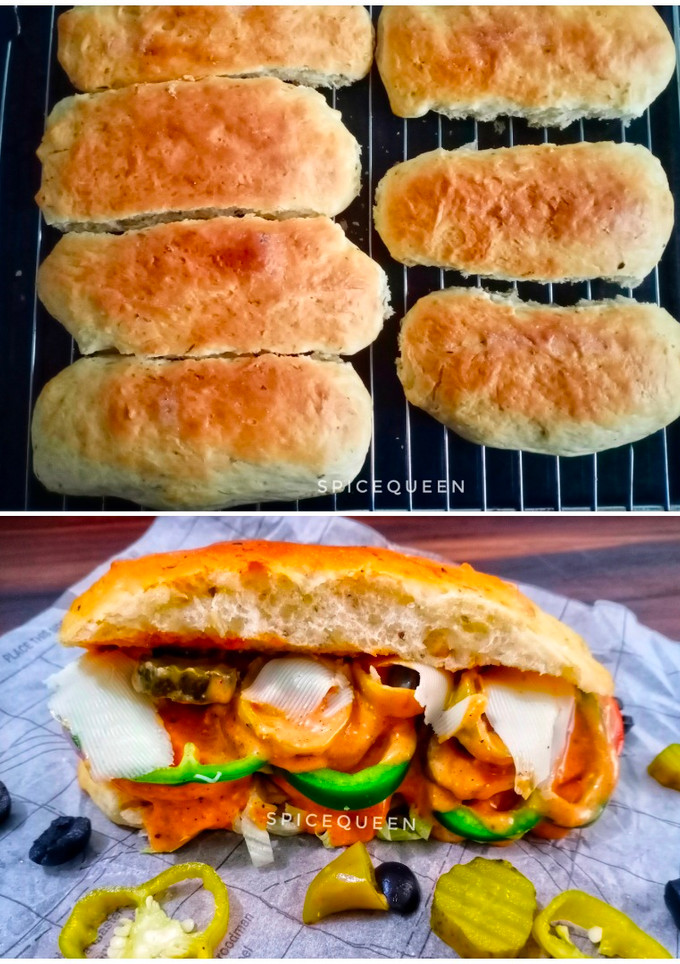 A picture of Subway Style Bread.