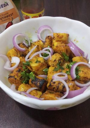 A picture of Soya chap tikka.