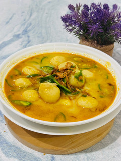 Foto resep 721. Bakso Ikan Bumbu Kari