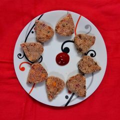 A picture of Veg cutlet.
