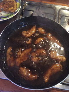Una foto de Salsa teriyaki para preparar pollo