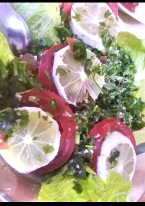 صورة لوصفة تبولة