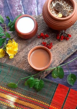 গুড়ের চা (gurer recipe in Bengali) রেসিপির প্রধান ছবি