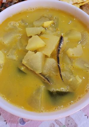 Foto resep Sayur kundur ikan roa