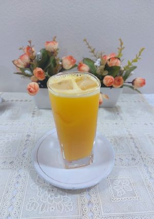 A picture of Orange fresh juice.