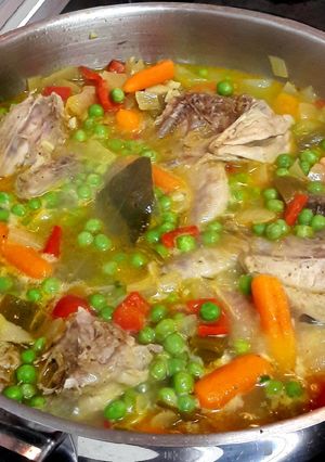 Foto principal de Pollo a la jardinera