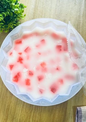Foto resep Agar-agar Merah Putih