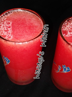 Watermelon juice ainihin hoton girkin