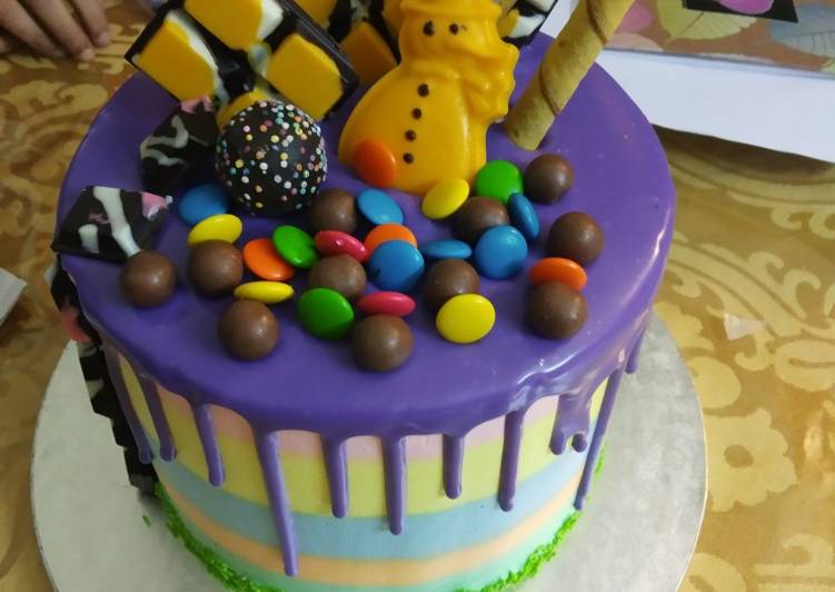 Over loaded chocolate cake Over loaded chocolate cake