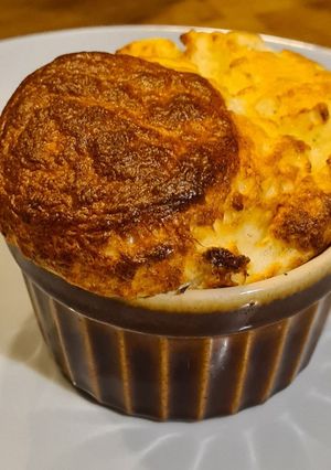 Une photo de Soufflé au fromage