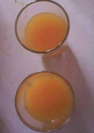 A picture of Passion fruits juice.