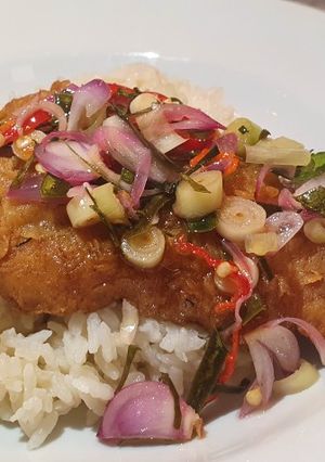 Foto resep Dori Goreng Kriuk Sambal Matah
