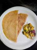 Thosai Campuran Kekacang (Mixed Lentils Dosa)