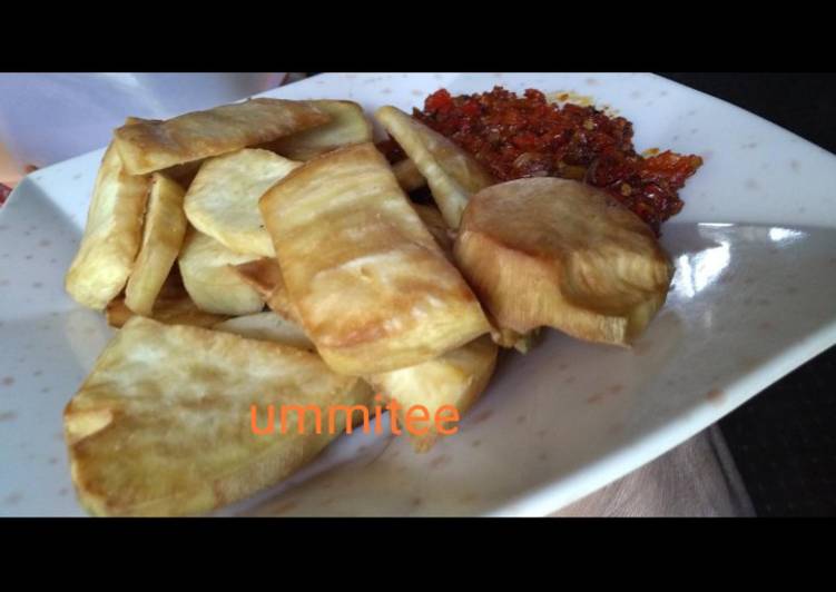 Recipe of Ultimate Fried potatoes with sauce