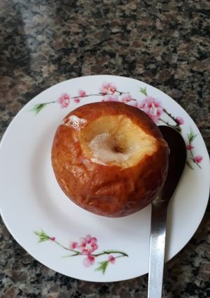 Una foto de Manzanitas al horno