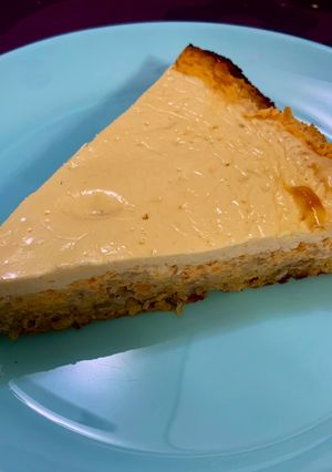 Una foto de Tarta de Queso y albaricoque