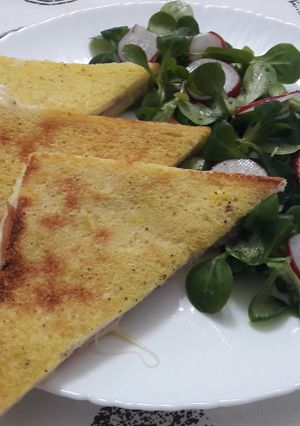 O poză a rețetei Sandwich la cuptor.