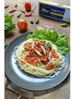 Foto resep Spagetti Pindang Sambel Pecak
