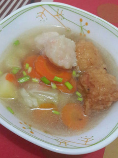 Foto resep Sop rempah bola udang
