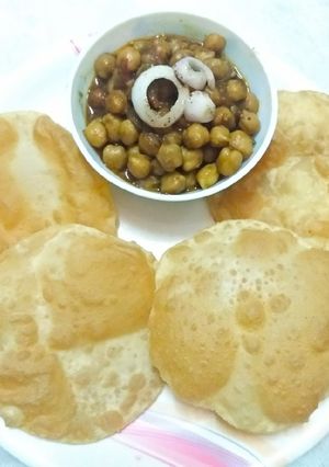 A picture of Masale Chole.